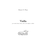VISILLA per recorder (basso, tenore), oboe (corno inglese) e violino